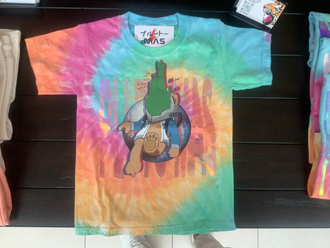 Youth - Astro Bear Tie Dye T Shirt